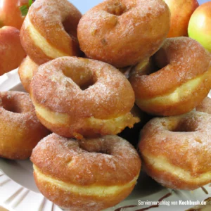Rezept für Apfel Donuts Bild