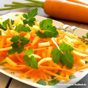 Rezept für Apfel-Karotten-Salat Bild