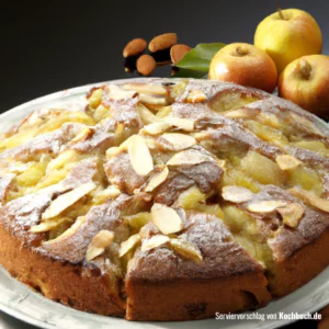 Rezept für Apfel-Mandel-Kuchen Bild