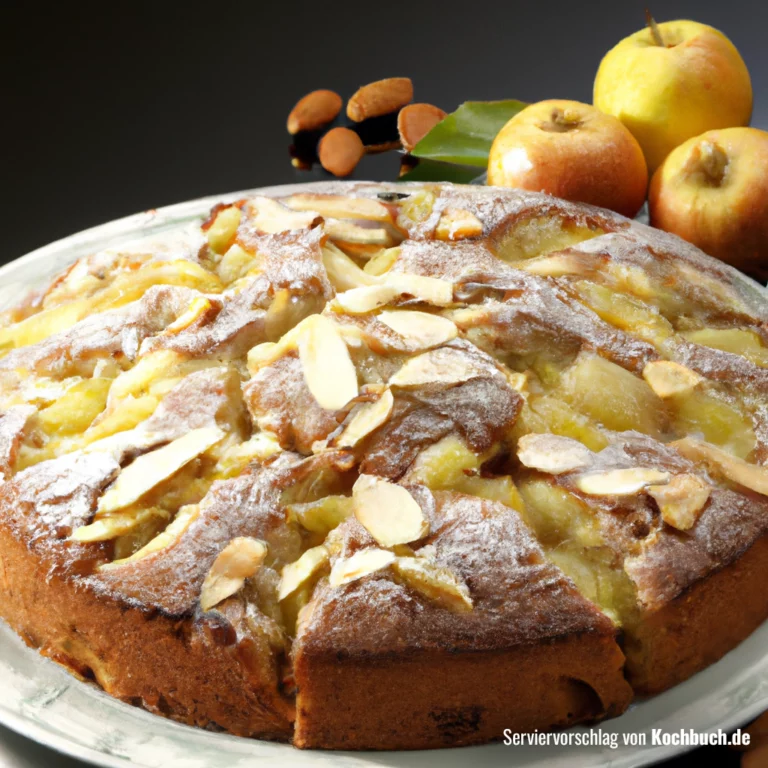 Apfel-Mandel-Kuchen Bild