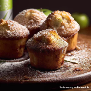 Rezept für Apfel-Muffins Bild