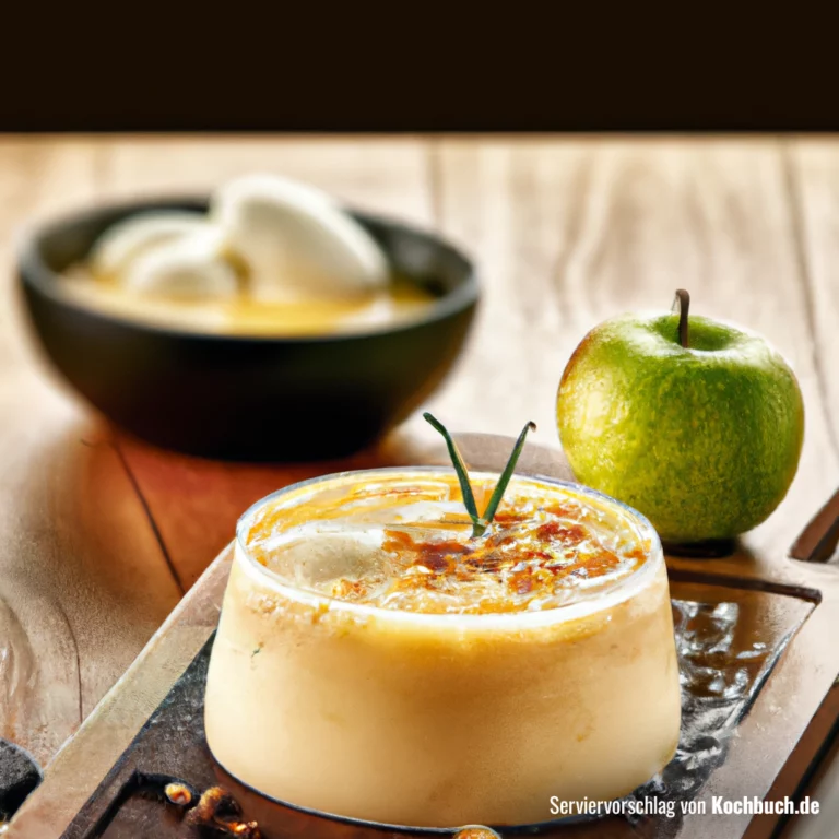 Apfel-Pudding Bild