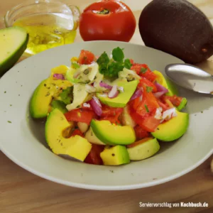 Rezept für Avocado Salat Bild