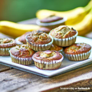 Rezept für Bananen Muffins Bild