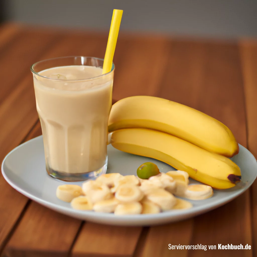 bananen smoothie Bild
