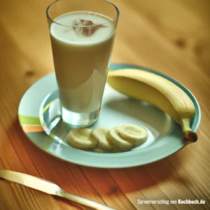 Rezept für Bananenmilch Bild