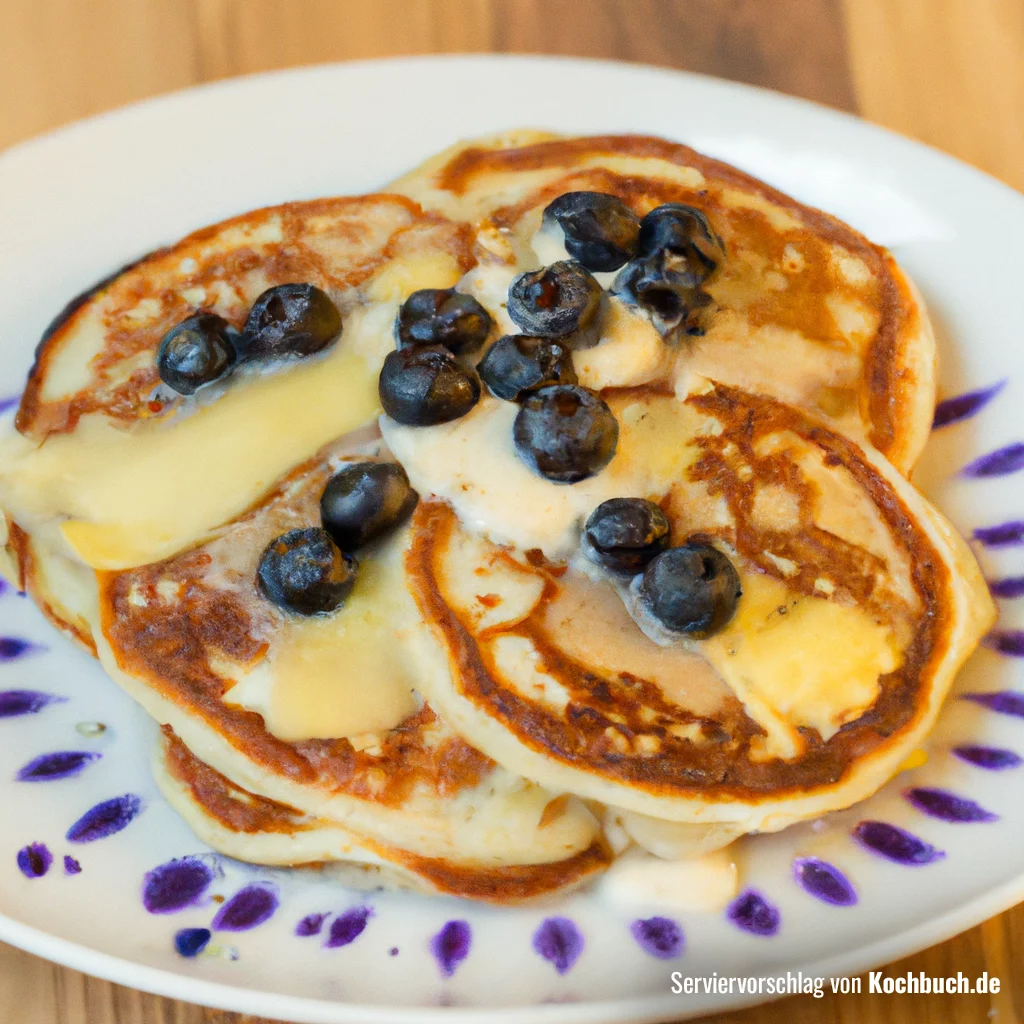 blueberry pancakes Bild