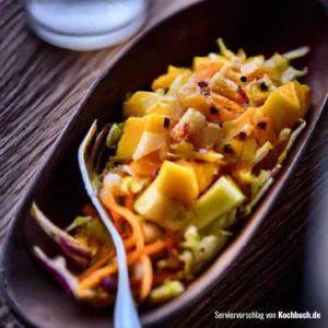 Rezept für Blumenkohl Mango Salat Bild