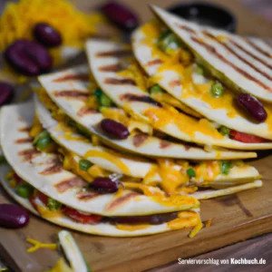 Rezept für Bohnen-Käse-Quesadillas Bild