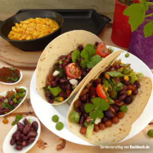 Rezept für Bohnen-Tacos Bild