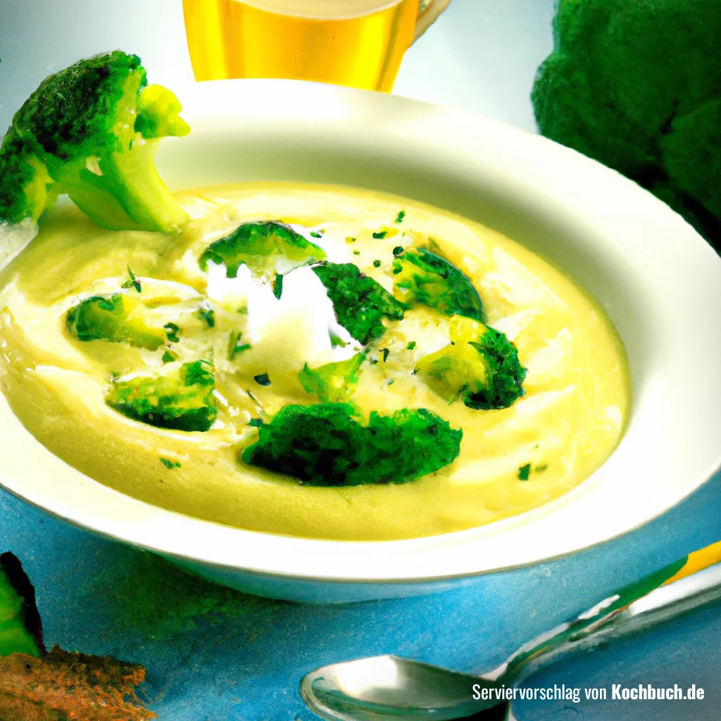 broccoli cremesuppe Bild