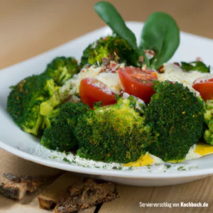 Rezept für  Brokkoli Gemüse mit Tomaten und Parmesan Bild