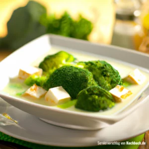 Rezept für Brokkoli Tofu Fondue Bild