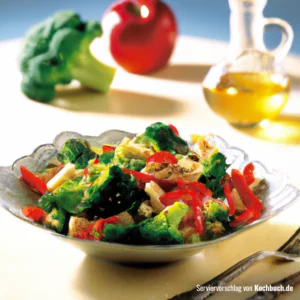 Rezept für Brokkolisalat ohne Bild