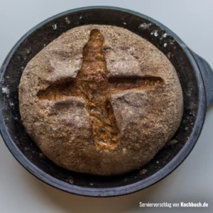 Rezept für Brot backen im Römertopf Bild