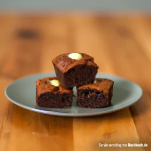 Rezept für Brownies 3 Zutaten Bild