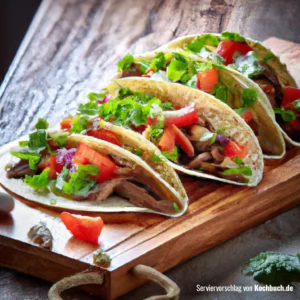 Rezept für Champignon Tacos mit Tomatensalsa Bild