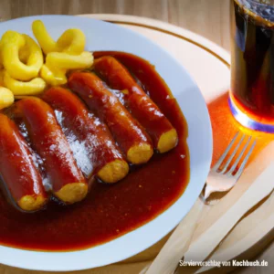 Rezept für Currywurst mit Cola Sauce Bild