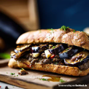 Rezept für Eggplant Sandwich Bild