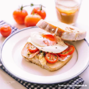 Rezept für Ei Tomate Sandwich Bild