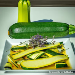 Rezept für eingelegte Zucchini Bild