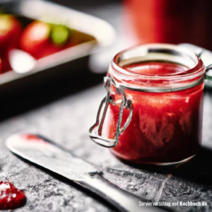 Rezept für Erdbeer Marmelade Bild