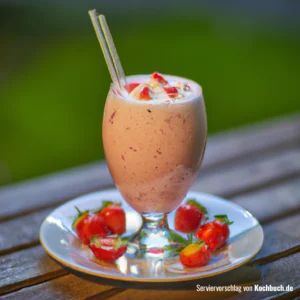 Rezept für Erdbeer-Milchshake Bild