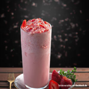 Rezept für Erdbeer Milchshake wie bei Mcdonalds Bild