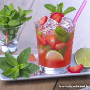 Rezept für Erdbeer-Mojito Bild
