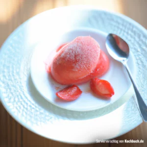 Rezept für Erdbeer Sorbet Bild