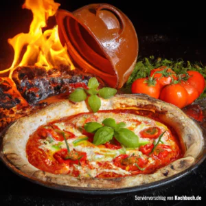 Rezept für Feuertopf-Pizza Bild