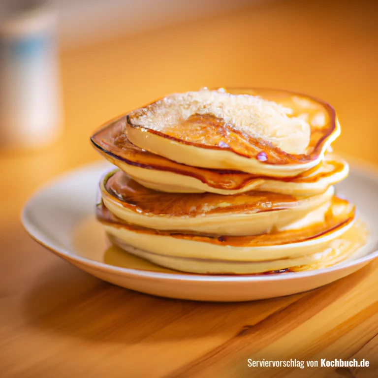 fluffy american pancakes Bild