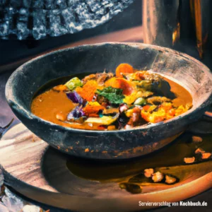 Rezept für Gemüse Curry Eintopf Bild
