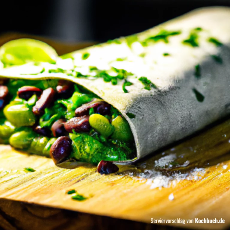 Grüne Bohnen-Burrito Bild