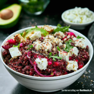 Rezept für Grüne Quinoa Bowl mit Feta Bild