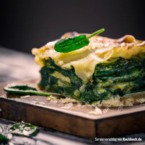 Rezept für Grüne Spinat Lasagne Bild