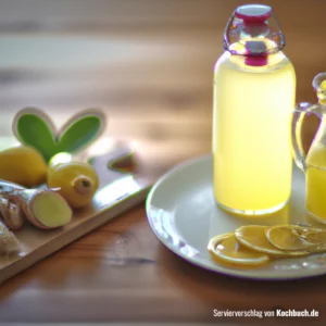 Rezept für Ingwer-Zitronen-Sirup Bild