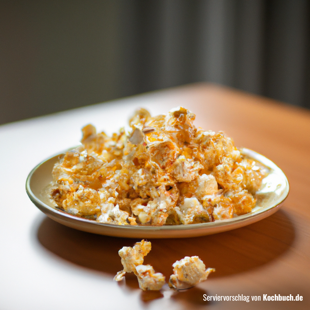 Einfaches 15 Min. Rezept für Karamell-Popcorn