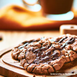 Rezept für Karamell Schokoladen Kekse Bild