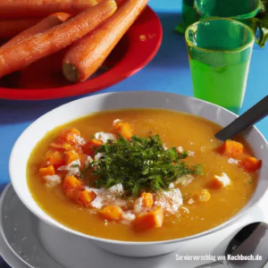 Rezept für Karotten-Ingwer-Suppe Bild