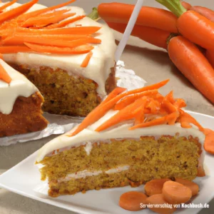 Rezept für Karotten Kuchen Bild