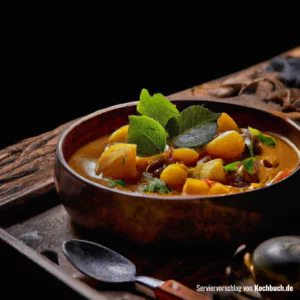 Rezept für Kartoffel-Kokos-Curry Bild