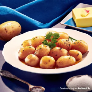 Rezept für kartoffelklöße aus gekochten Kartoffeln Bild