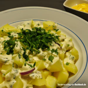 Rezept für Kartoffelsalat mit Mayonnaise Bild
