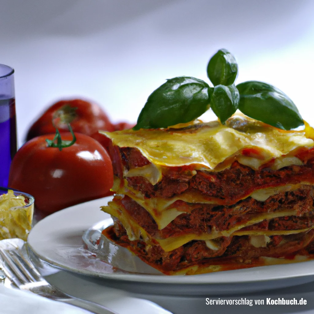 klassische lasagne Bild