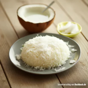 Rezept für Kokosnuss Reis Bild