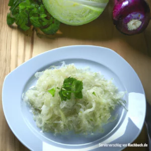 Rezept für Krautsalat einfach Bild