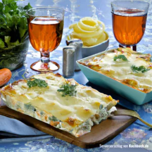 Rezept für Lachs-Lasagne Bild