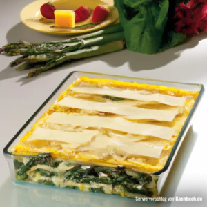 Rezept für Lasagne mit Spargel und Ricotta Bild