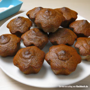 Rezept für Lebkuchen Muffins Bild